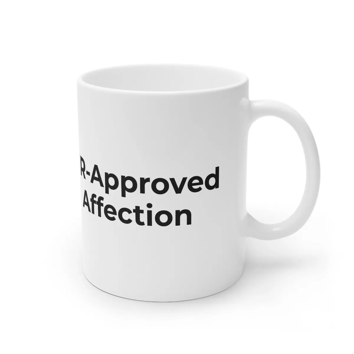 HR-Approved Affection — Valentine's Day Mug —  Ceramic Coffee Cup (11oz &amp; 15oz) product thumbnail image