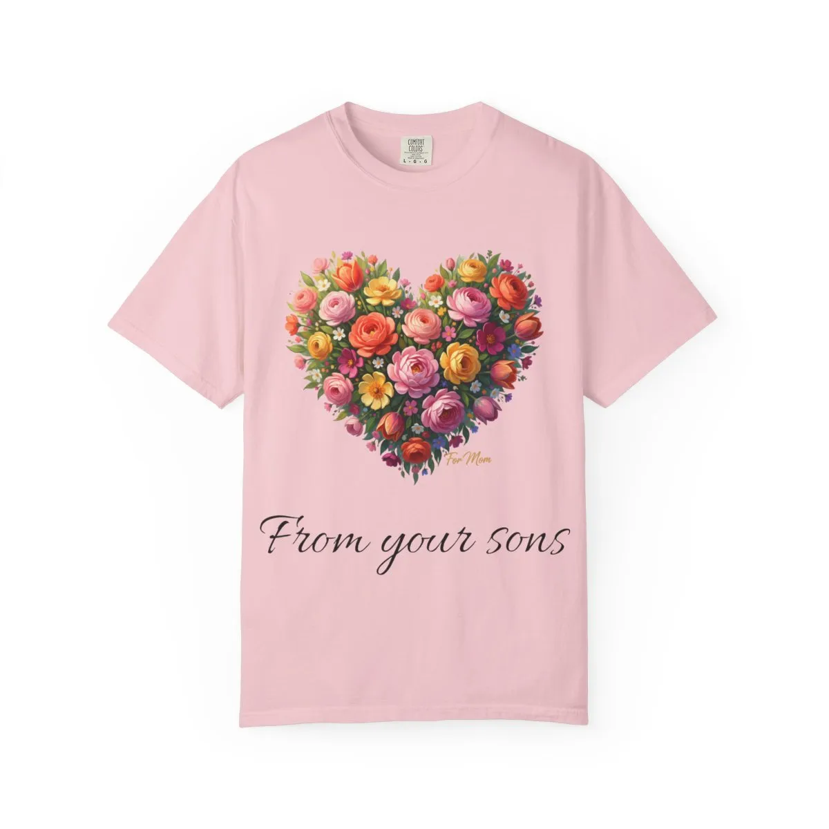 Personalized Mother's Day Bouquet T-Shirt product thumbnail image