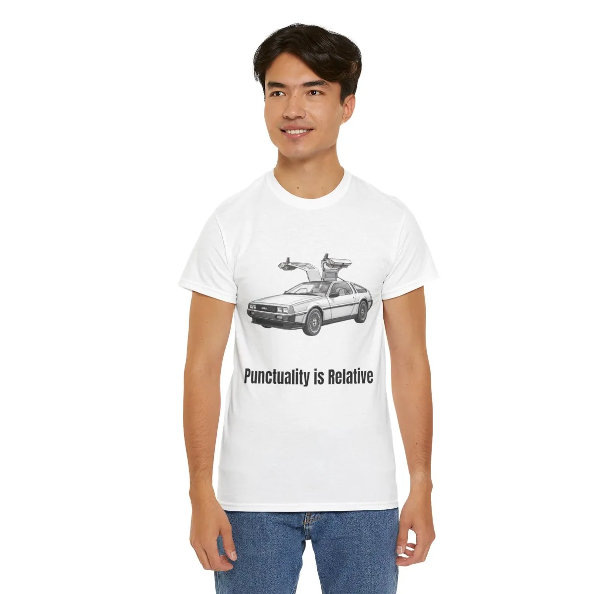 Punctuality Is Relative T-Shirt — Funny Subtle Tee product thumbnail image