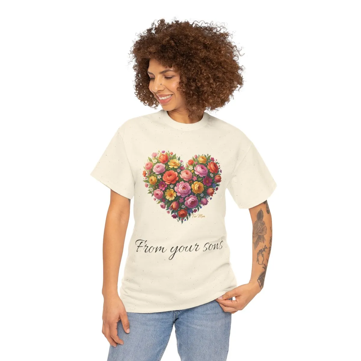 Mother's Day Personalized T-Shirt — Gift From Kids product thumbnail image