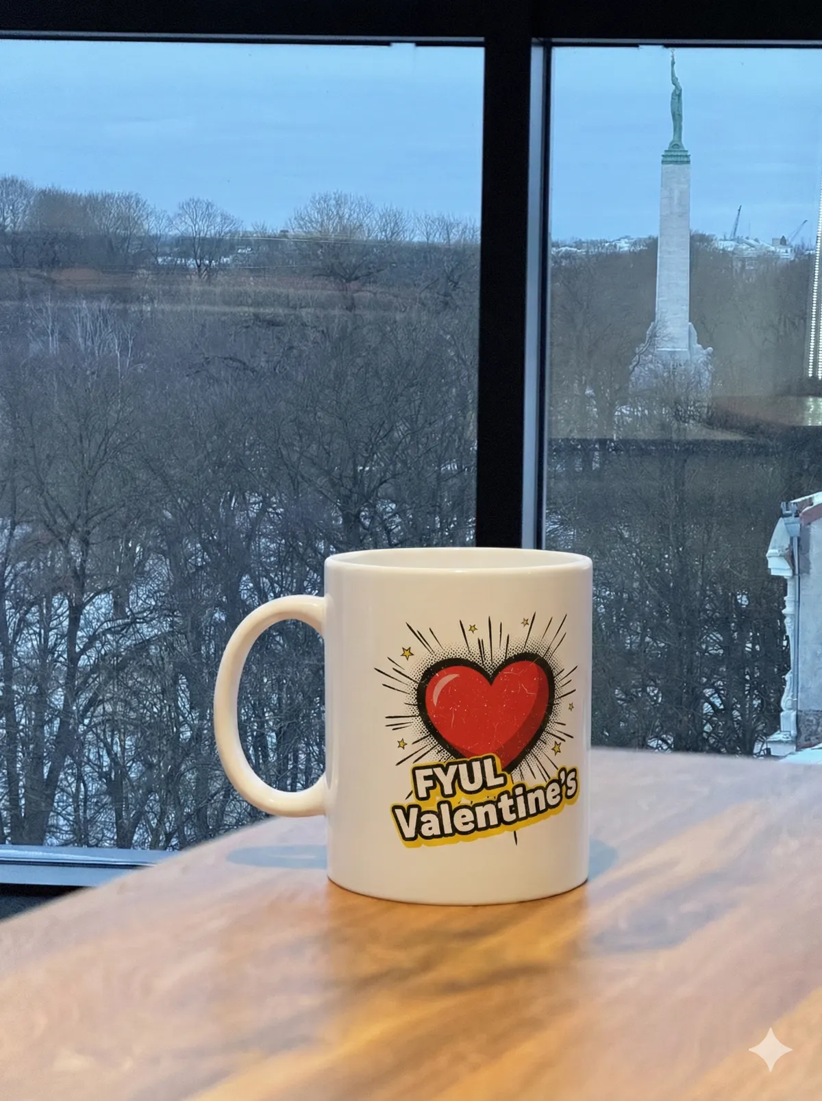 HR-Approved Affection — Valentine's Day Mug —  Ceramic Coffee Cup (11oz &amp; 15oz) product thumbnail image