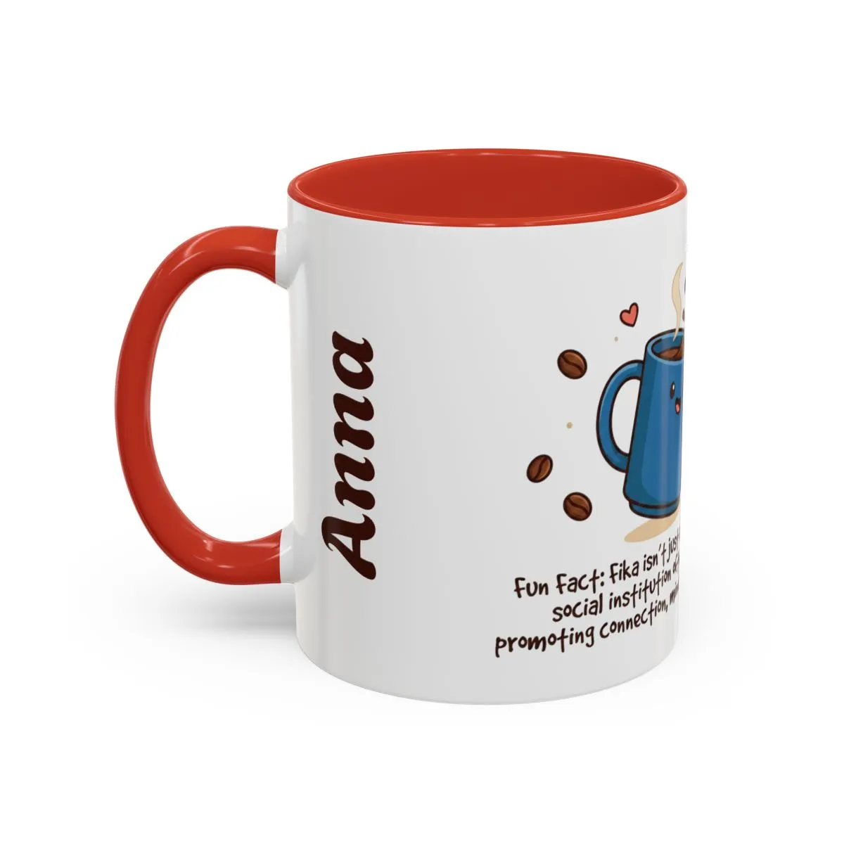 To My Coffee Buddy Mug — Personalizable Cute Kawaii Coffee Friends Accent Ceramic Mug for Valentine's Day (11/15oz) product thumbnail image