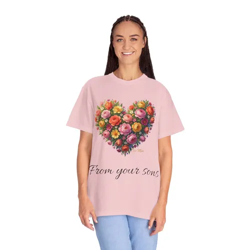 Personalized Mother's Day Bouquet T-Shirt