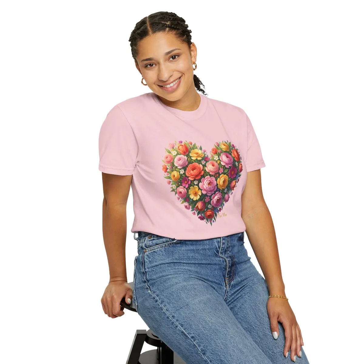 Personalized Mother's Day Bouquet T-Shirt product thumbnail image
