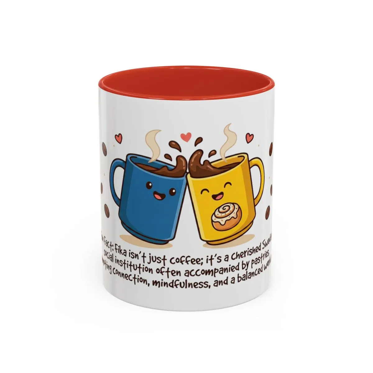 To My Coffee Buddy Mug — Personalizable Cute Kawaii Coffee Friends Accent Ceramic Mug for Valentine's Day (11/15oz) product thumbnail image