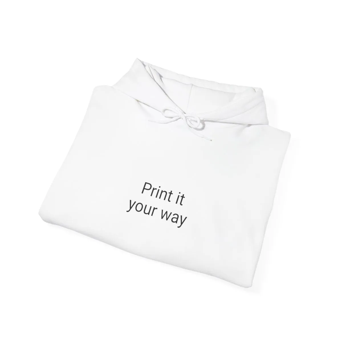 Customizable Unisex Hooded Sweatshirt - Print It Your Way, Personalized Gift, Cozy Streetwear, Unisex Style, Perfect for Events product thumbnail image