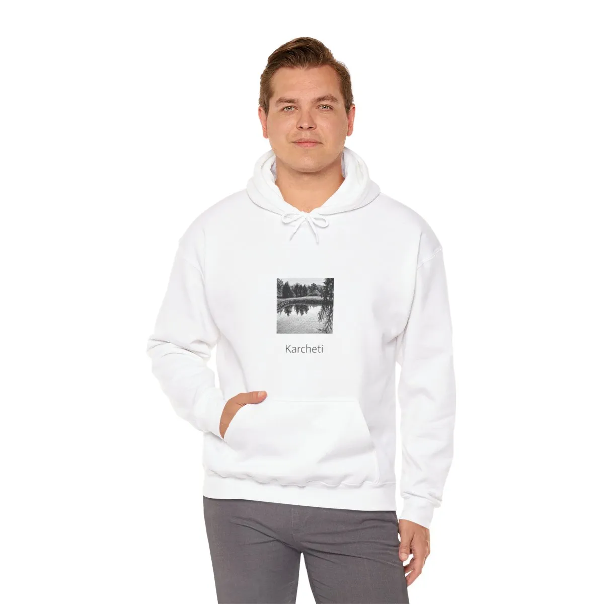 Karcheti, Unisex Heavy Blend™ Hooded Sweatshirt product thumbnail image Karcheti, Unisex Heavy Blend™ Hooded Sweatshirt product thumbnail image