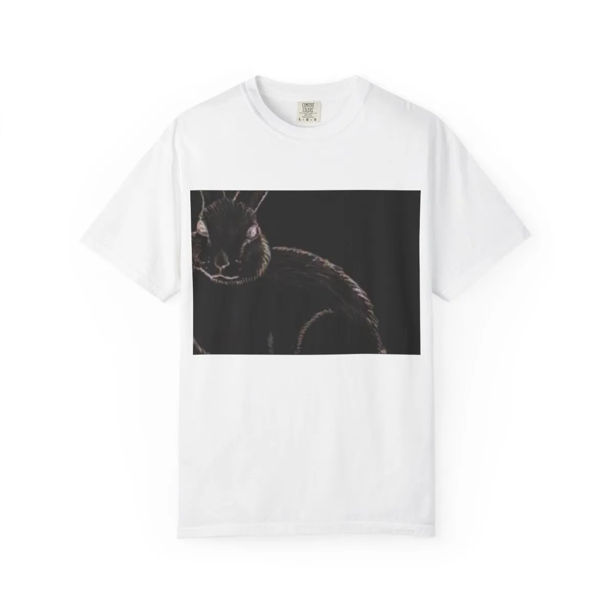 Black Cat Portrait T-Shirt – Moody Noir Graphic Tee product thumbnail image Black Cat Portrait T-Shirt – Moody Noir Graphic Tee product thumbnail image